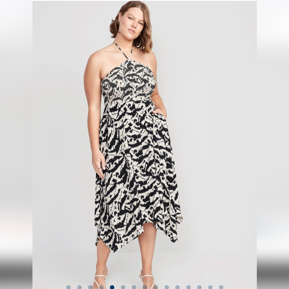 Black and cream Old Navy dress size XL